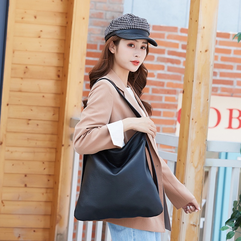 IELGY Túi tote Đeo Vai / Xách Tay Cỡ Lớn Mềm Mại Thời Trang Dễ Phối Đồ
