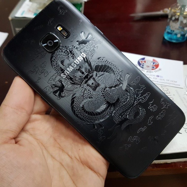 Miếng dán mặt lưng 3D vân rồng cho Samsung Note 8 / S9 Plus / S9 / S8 Plus / S8 / S7 Edge / S7