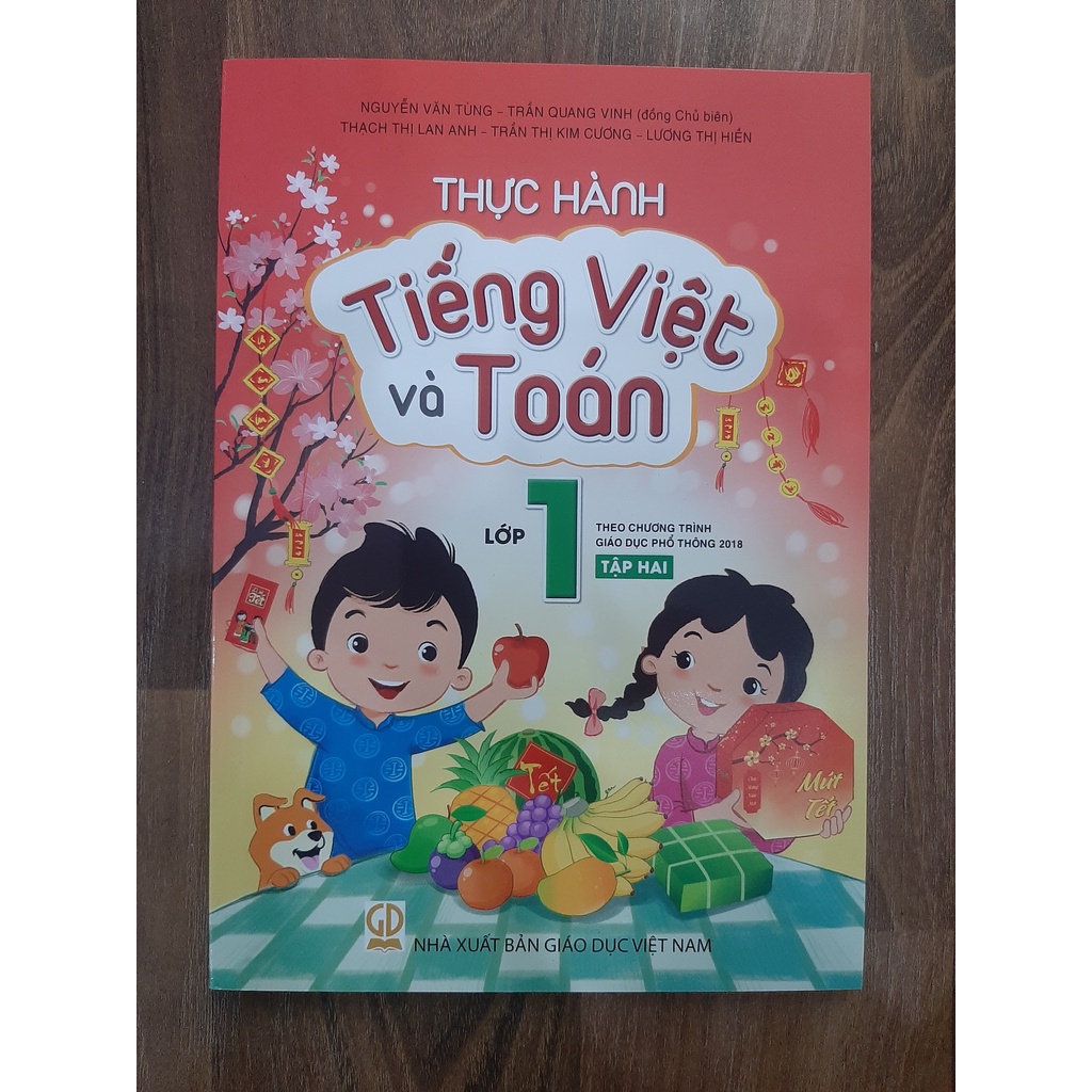 Sách - Thực hành Tiếng Việt và Toán lớp 1 - tập 2