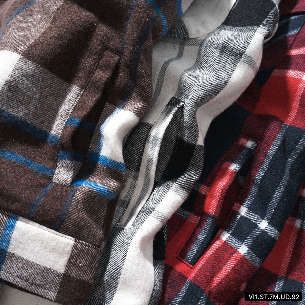 Áo khoác dạ nam 2 lớp,chất vải dạ flannel,ấm áp,hàng vnxk
