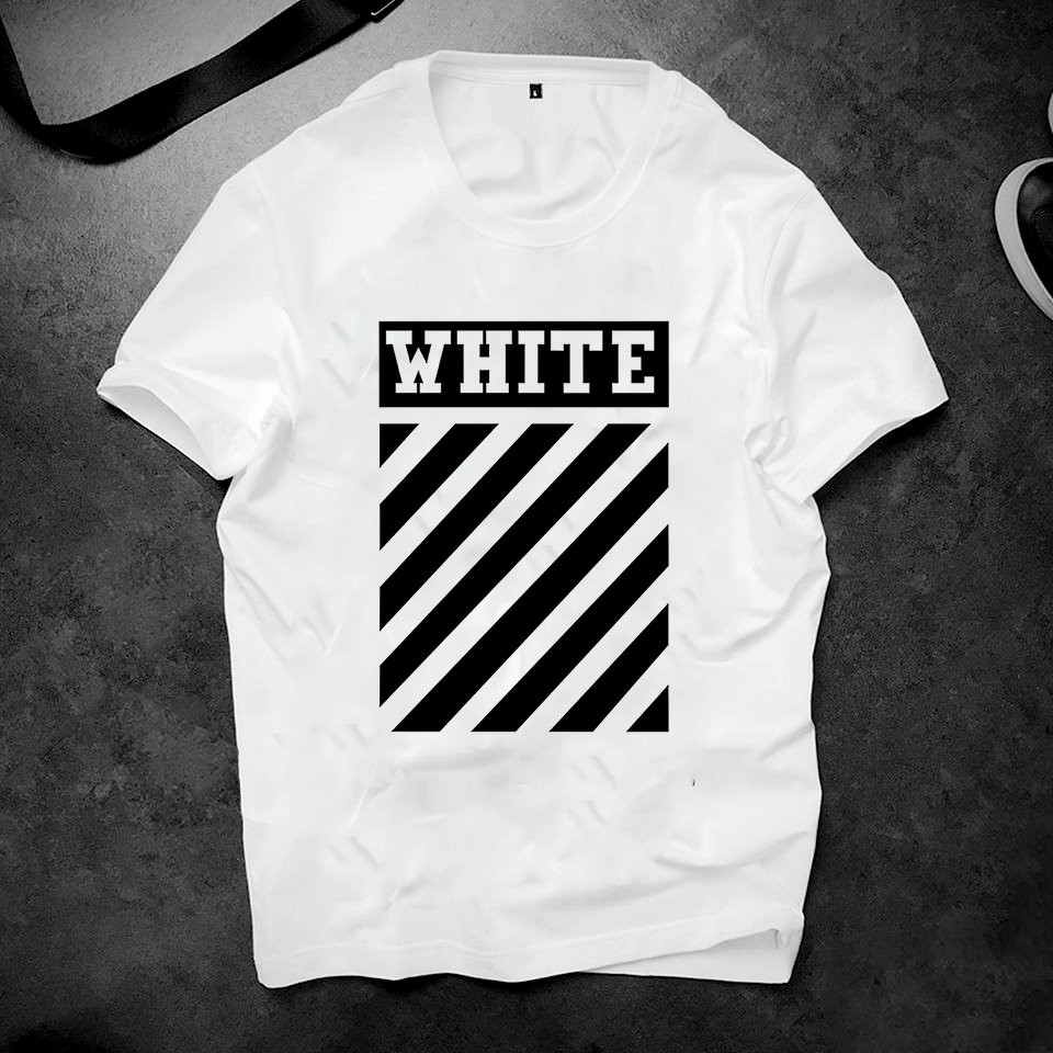 Áo thun unisex white đẹp rẻ 2019S525