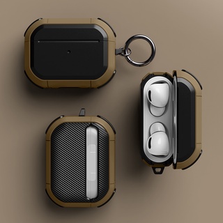  Vỏ Tpu Pc Đựng Hộp Tai Nghe Nhét Tai Chống Rơi Có Móc Khóa Cho Airpods Pro Airpods 3 2
