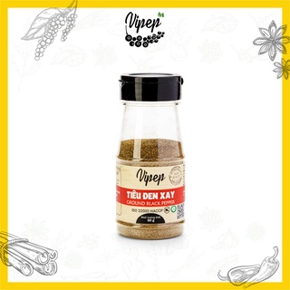 Tiêu Đen Xay Vipep Nhiều Size (50gr - 100gr - 250gr)