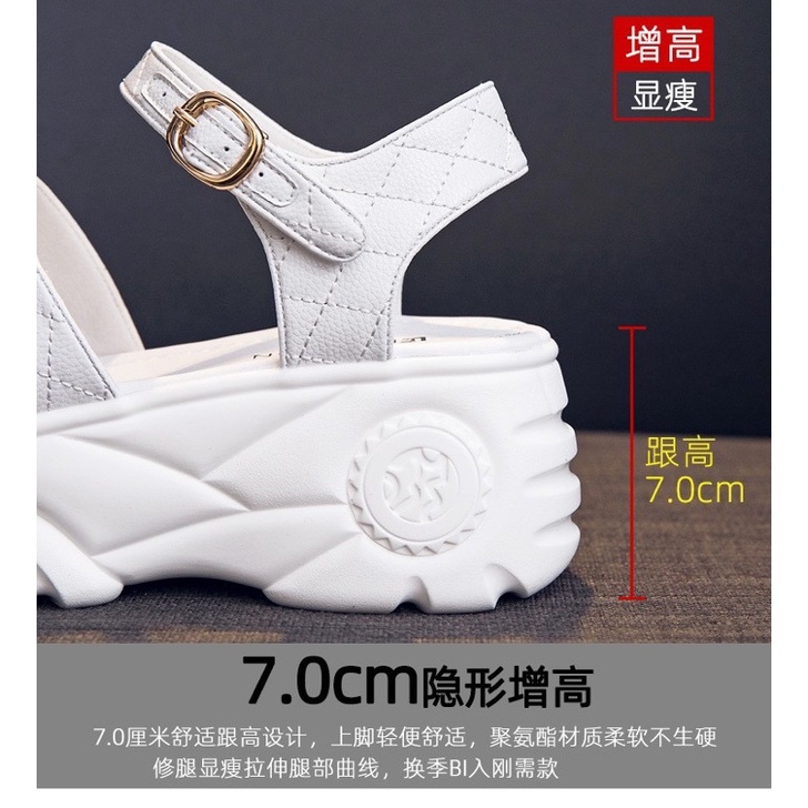 Sandal nữ đế xuồng 7cm⚡️Andu Store⚡️
