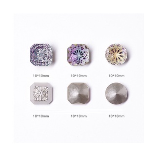 Đá khối nail trang trí móng Size to