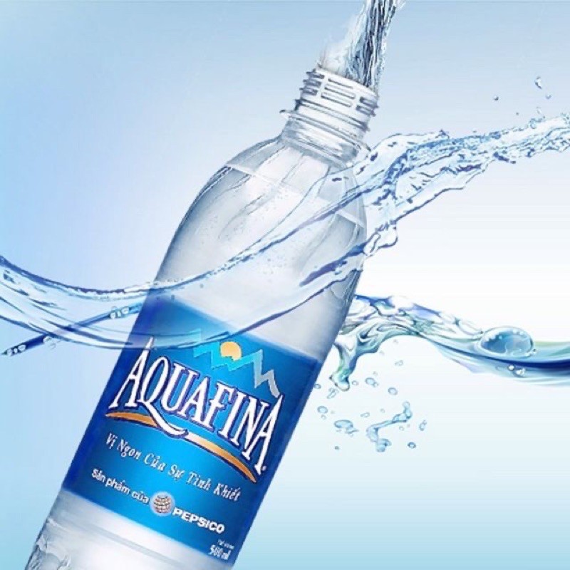 nước uống tinh khiết aquafina 500 ml thùng 28 chai