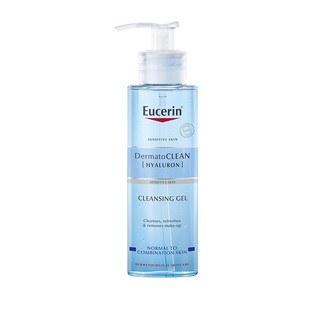 Gel rửa mặt cho da nhạy cảm Dermatoclean Gel 200ml Eucerin