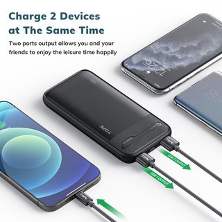 Sạc Dự Phòng TOPK I1016 10.000 mAh Hàng Chính Hãng Bảo Hành 1 Năm