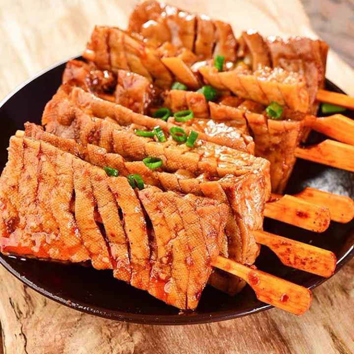 ĐẬU HŨ XIÊN QUE SỐT CAY Kiều Đại Nương Đặc sản Hồ Nam ( hàng có sẵn) | BigBuy360 - bigbuy360.vn