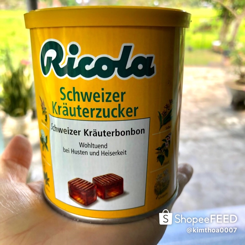 Kẹo Ngậm Ho Thảo Mộc Ricola