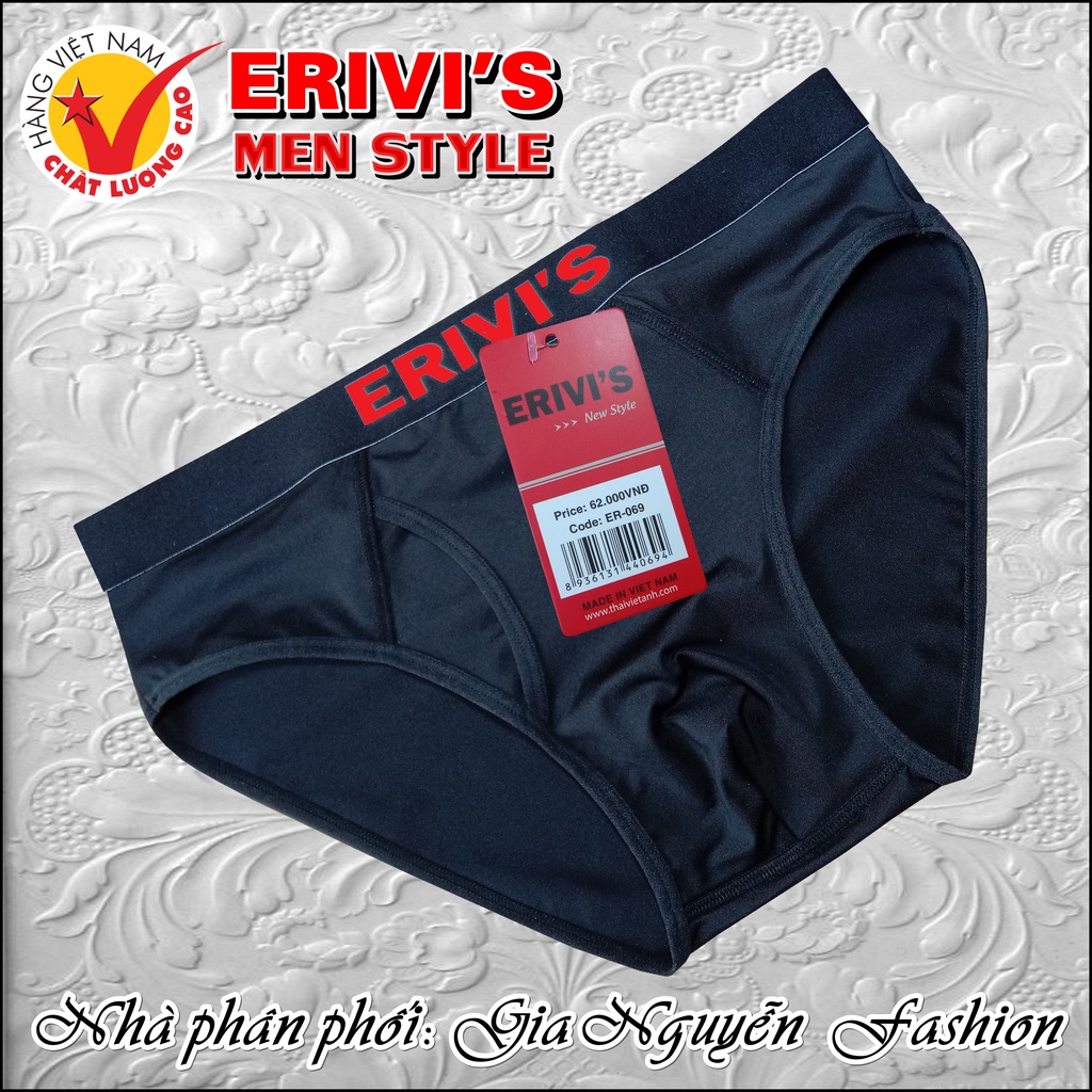 [GIÁ SỐC] 1 chiếc quần lót nam cao cấp hiệu Erivis - Thun lạnh 4 chiều (mẫu mới)