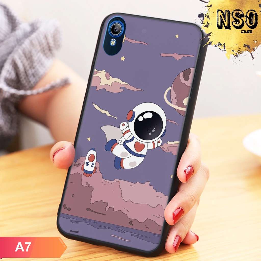 HÀNG HOT   Ốp Vivo Y91(1814) - Vivo Y91c(1820) - Vivo Y93 in hình phi hành gia đẹp siêu chất