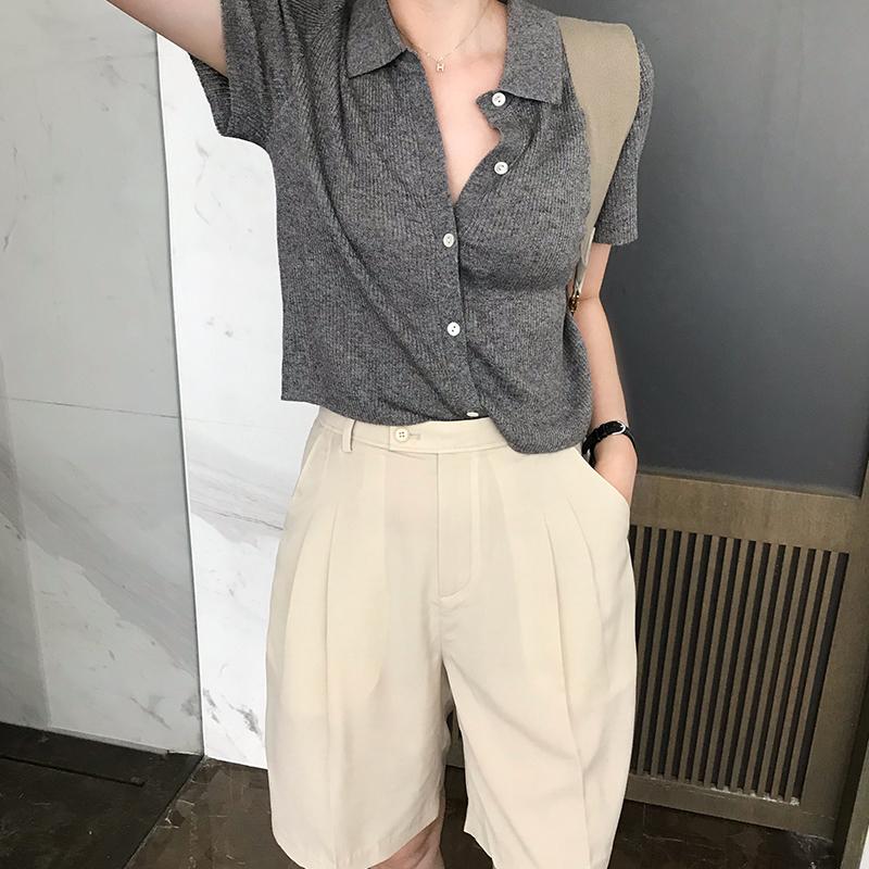 Áo Thun Polo Ngắn Tay Phong Cách Đơn Giản Năng Động Dành Cho Nữ | BigBuy360 - bigbuy360.vn