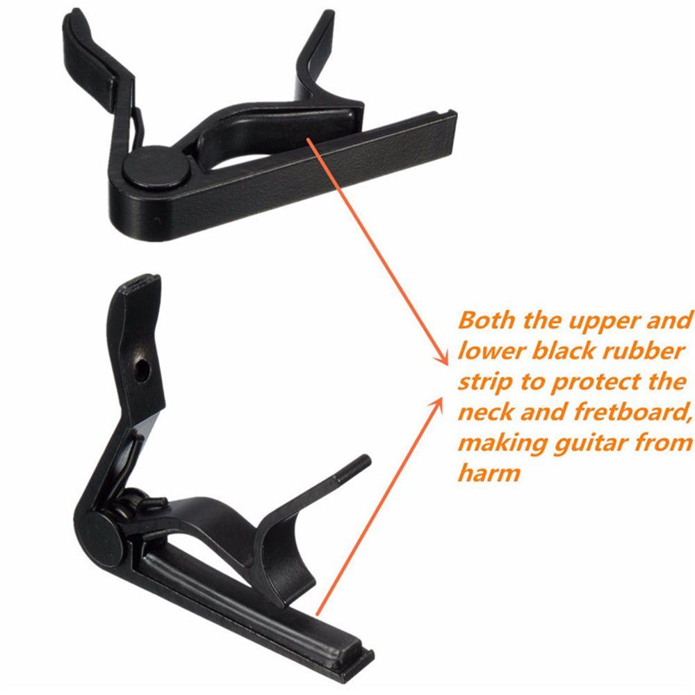 Kẹp Capo Đơn Chất Lượng Cao Cho Đàn Guitar Điện Acoustic / Điện Thiết Kế Mới