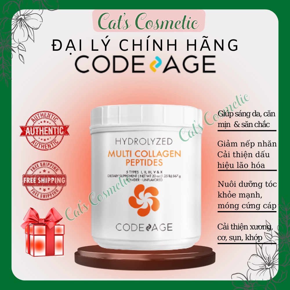 Dưỡng đẹp da Code Age Multi Collagen Peptides
