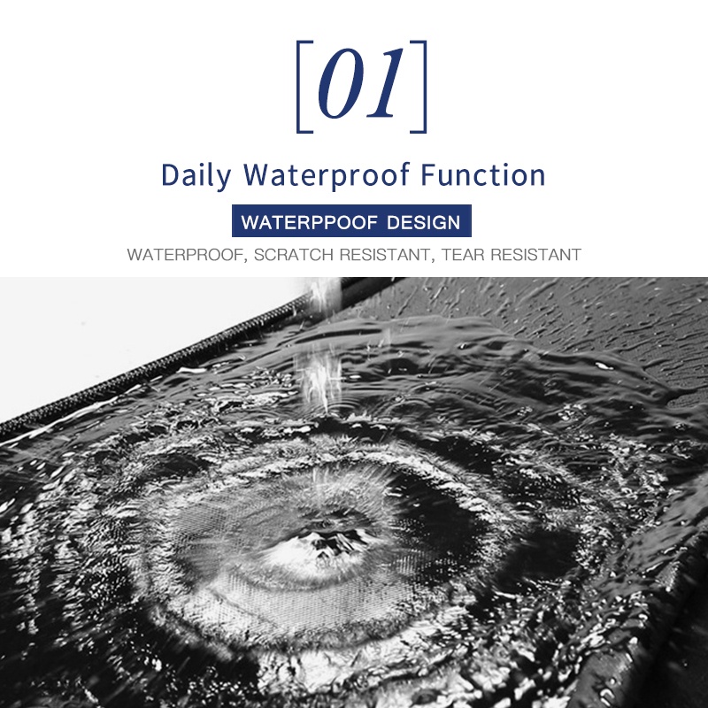 Túi đeo chéo OZUKO cỡ lớn chống thấm nước 13 inch thời trang cho nam