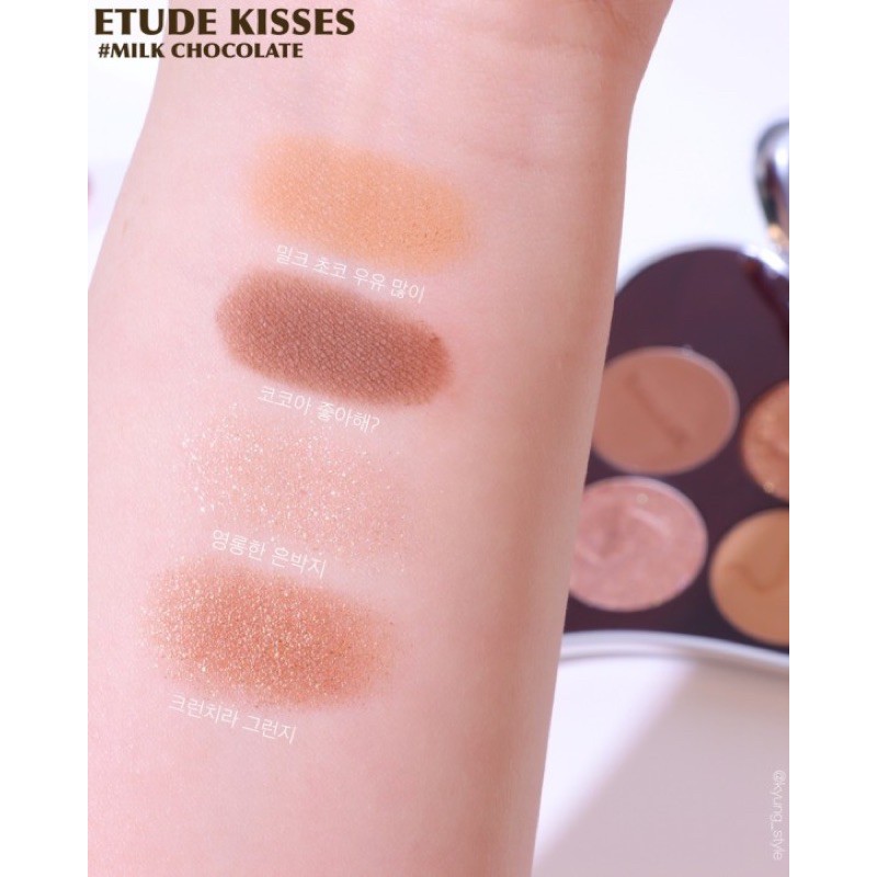 ( BILL ẢNH CUỐI ) BẢNG PHẤN MẮT ETUDE HOUSE PLAY COLOR EYES KISSES BRUSH KIT | BigBuy360 - bigbuy360.vn