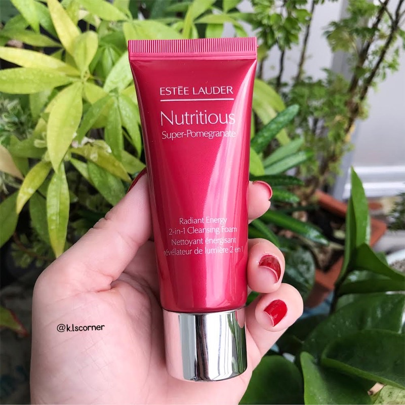 Sữa rửa mặt tinh chất lưu đỏ Nutritious Super-Pomegranate Radiant Energy 2in1 30ML