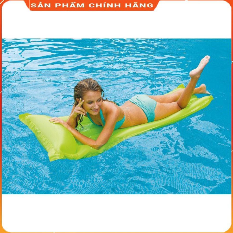 Phao bơi CHÍNH HÃNG 0317 59703, kích thước 183*69*5 cm, chất liệu nhựa Vinyl cao cấp