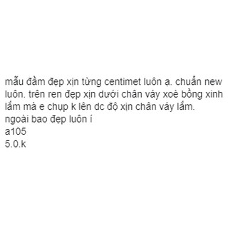 đầm ren phối chân váy xòe. A105