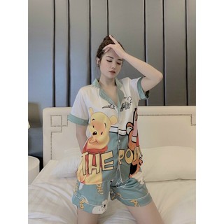 bộ ngủ-pijama lụa