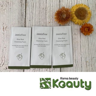 Sample dùng thử Sữa rửa mặt từ Olive Innisfree Olive Real Cleansing Foam