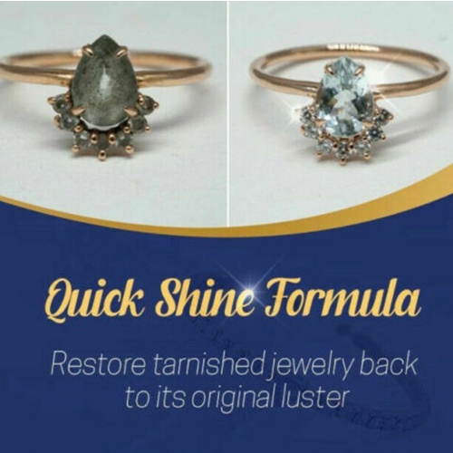 30ml Jewelry Diamond Cleaner Anti-Tarnish Silver Gold Gem Polishing Solution Spray