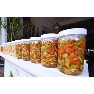Dưa Món, Củ Kiệu [Ăn Hoặc Biếu Tết] Ngon, Giò, Hàng Nhà Làm Đảm Bảo Vệ Sinh. Hũ 500gr.