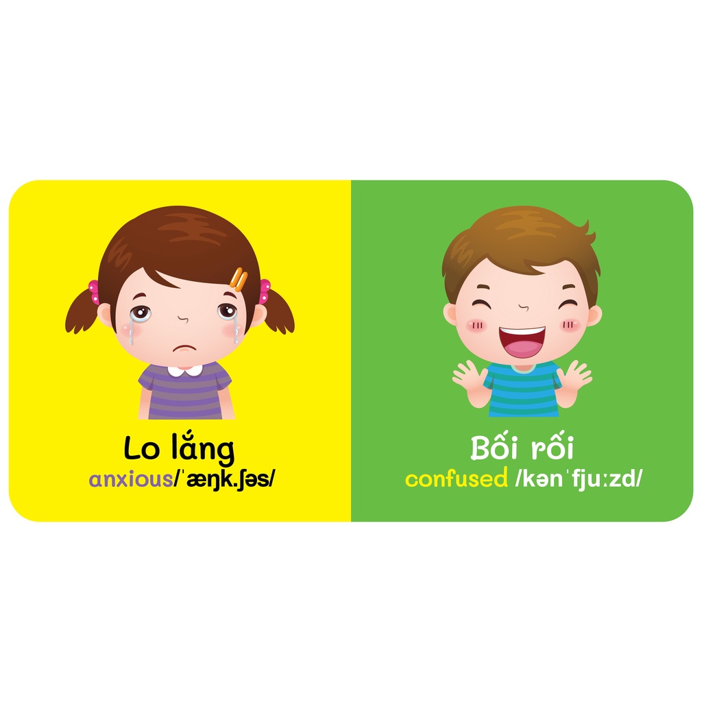 Sách - Baby'S First Picture Dictionary - Từ Điển Bằng Hình Đầu Tiên Của Bé - Cảm xúc - Emotions