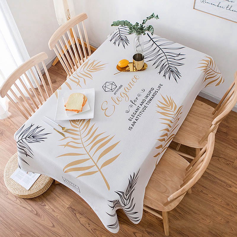 Printed tablecloth home decoration cloth rectangular table cover cloth