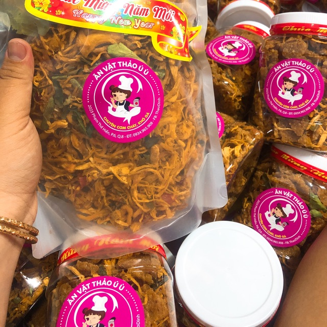 1kg khô gà lá chanh