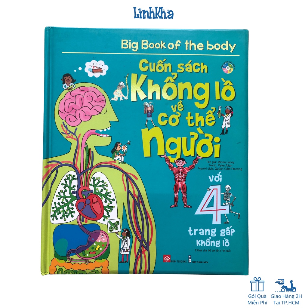 Sách - Cuốn Sách Khổng Lồ Về Cơ Thể Người - Big Book Of The Body