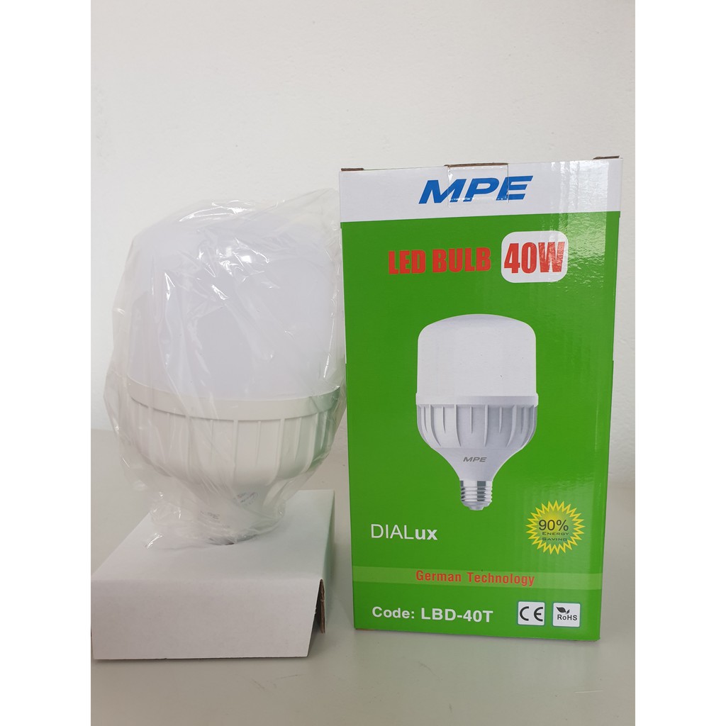 Đèn Led Bulb LBD- 9W MPE, 12W, 20W, 30W, 40W, Đèn bulb, đèn tròn, bóng đèn led tròn