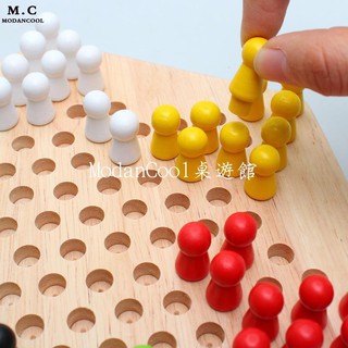 ❤ ❤Bộ Cờ Hình Lục Giác Bằng Gỗ Độc Đáo Cho Bé Trên 3 Tuổi