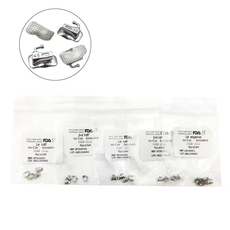 Bộ 4 Ống Chỉnh Nha Khoa 1st / 2nd MBT / Roth / Edgewise 022 "