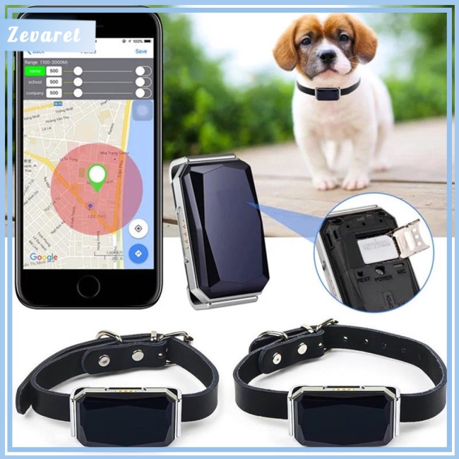 Thiết Bị Định Vị Gps Thông Minh Zevaret G12 Chống Thấm Nước Cho Thú Cưng