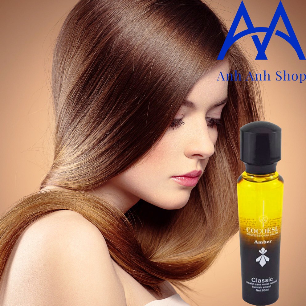 ✅TINH DẦU DƯỠNG TÓC SIÊU MỀM MƯỢT COCOELS AMBER 100ml