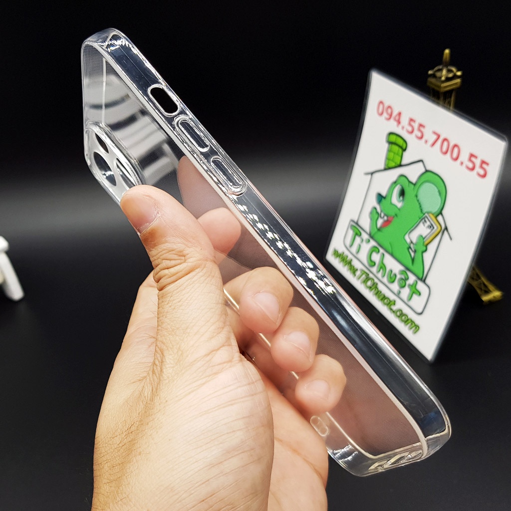 Ốp lưng iPhone 13 Mini 5.4" Silicon Dẻo trong suốt