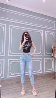 BAGGY CẠP CHUN RÁCH CỰC HOT
