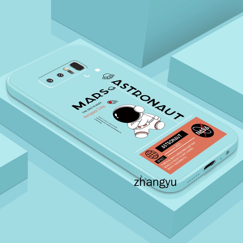 Ốp lưng Samsung note 8 NASA silicone phi hành gia điện thoại trường hợp mềm trường hợp bảo vệ trường hợp Ốp Điện Thoại Samsung note 8 Trường hợp điện thoại giá rẻ mới nhất