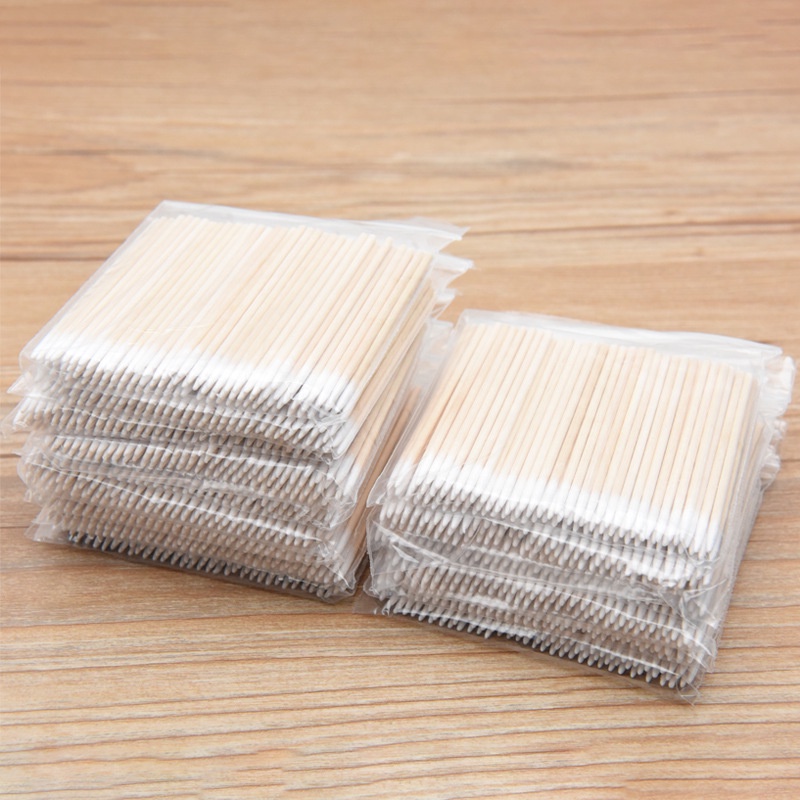 Hộp Tăm Bông Trang Điểm Đầu Nhỏ 7cm Bằng Cotton Siêu Mỏng