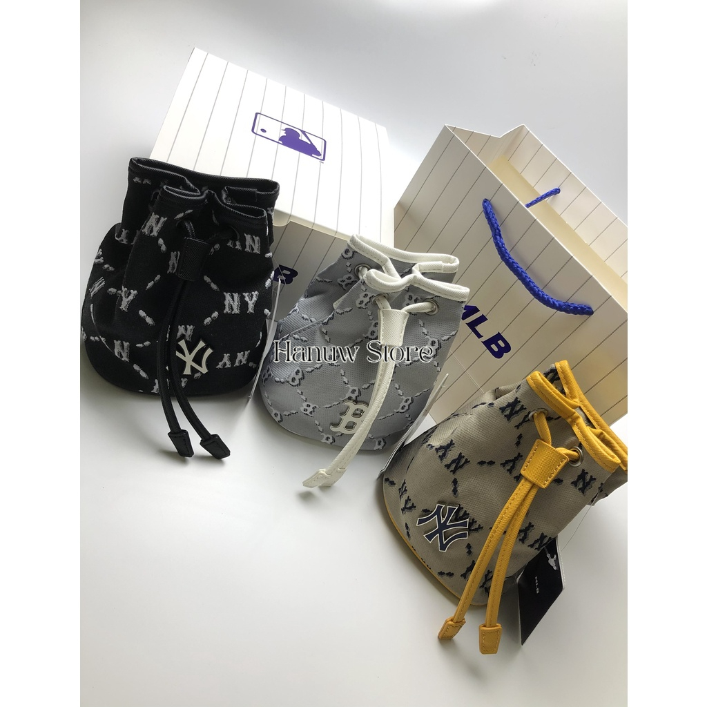 Túi Đeo Chéo MLB Monogram Mini Bucket Bag - Tặng Kèm Box + Túi Giấy Store MLB