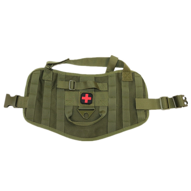 Áo Vest Chiến Thuật Bằng Nilon Thoáng Khí Cho Thú Cưng