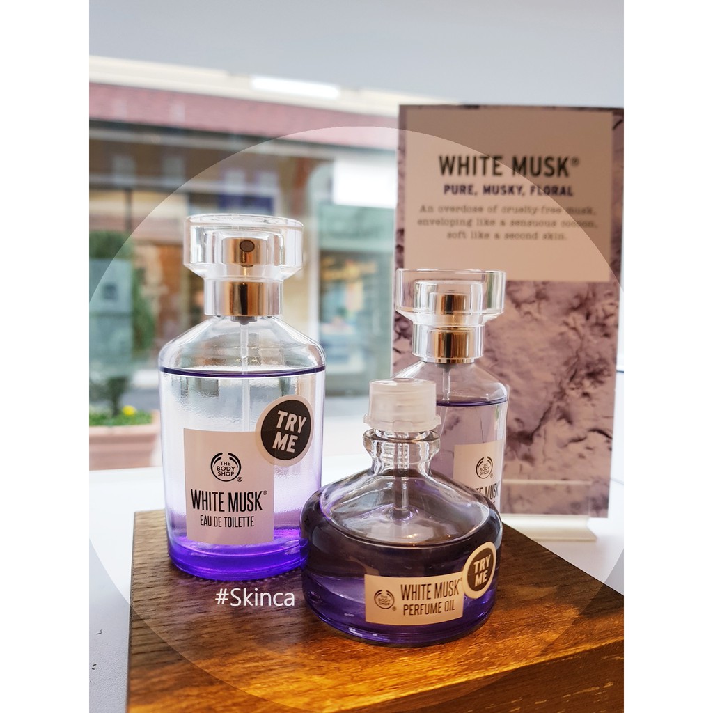 Nước hoa White musk 100ml The body shop | Thế Giới Skin Care