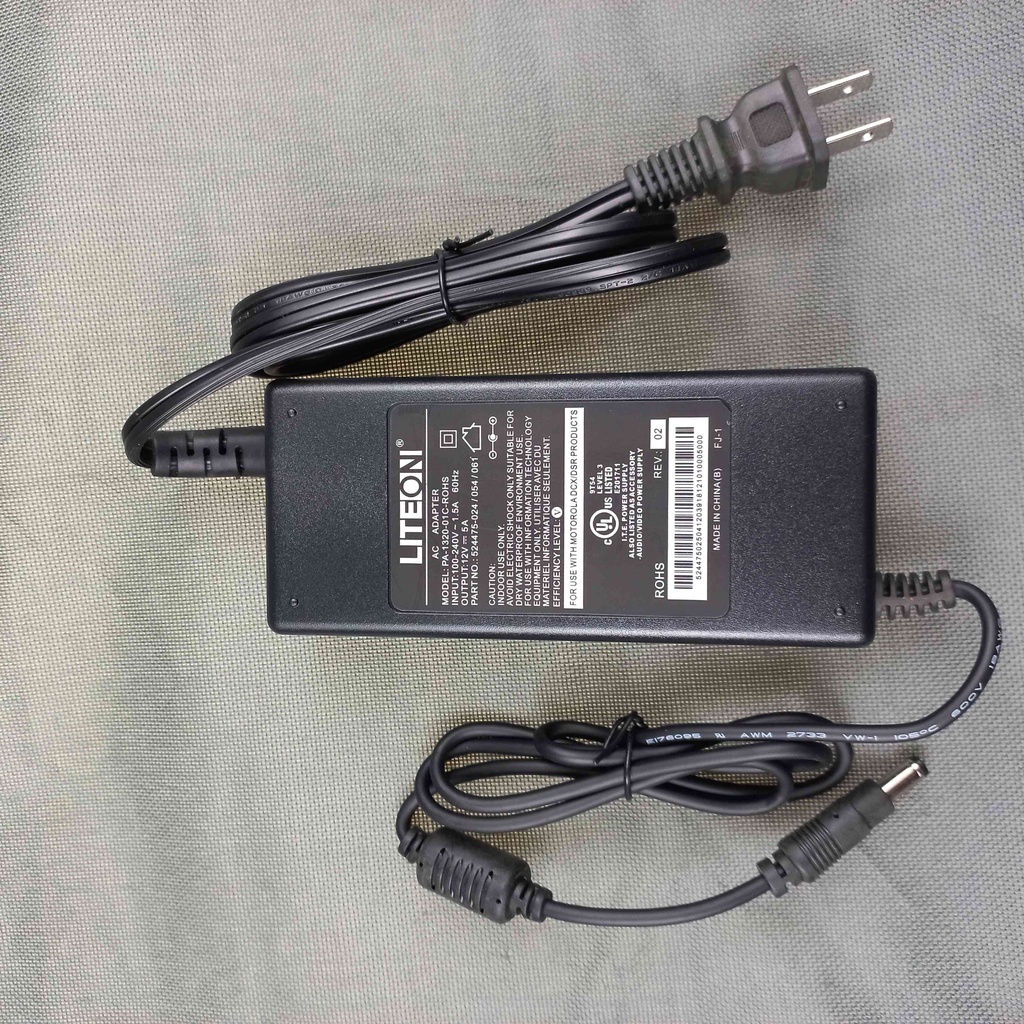 Adapter 12V 5A Liteon | Nguồn 12V 5A | Adaptor 12V 5A | Đổi Điện 12V 5A | Chuyển Điện 12V 5A.