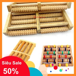 [GIÁ SẬP SÀN] DỤNG CỤ MASSAGE CHÂN THANH GỖ + NHỰA CAO CẤP [SỈ]