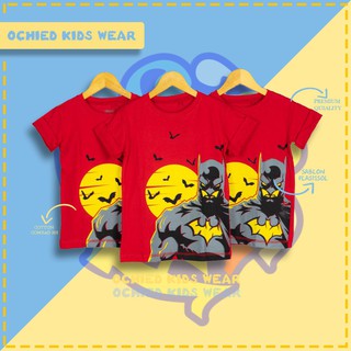 Áo Thun Màu Đỏ Hình Nhân Vật BATMAN