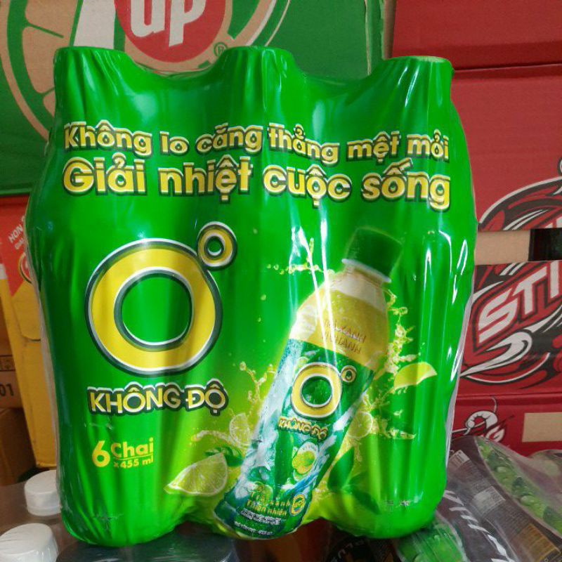 6 chai trà xanh không độ