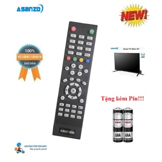 Remote Điều khiển TV Asanzo - Hàng mới chính hãng theo máy 100% Tặng kèm Pin!!!