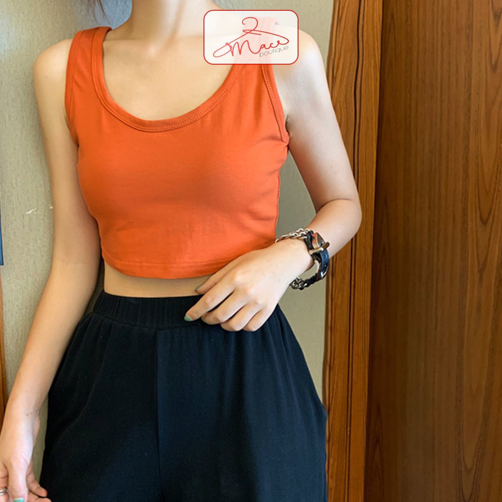 [bán lỗ lấy sao] Croptop nữ có cổ polo, áo crop cổ tròn unisex dáng ôm đẹp cotton co dãn thoáng mát Hàng loại 1